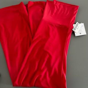 Lularoe Maxi skirt in a vibrant solid coral color ! Hi/li waist